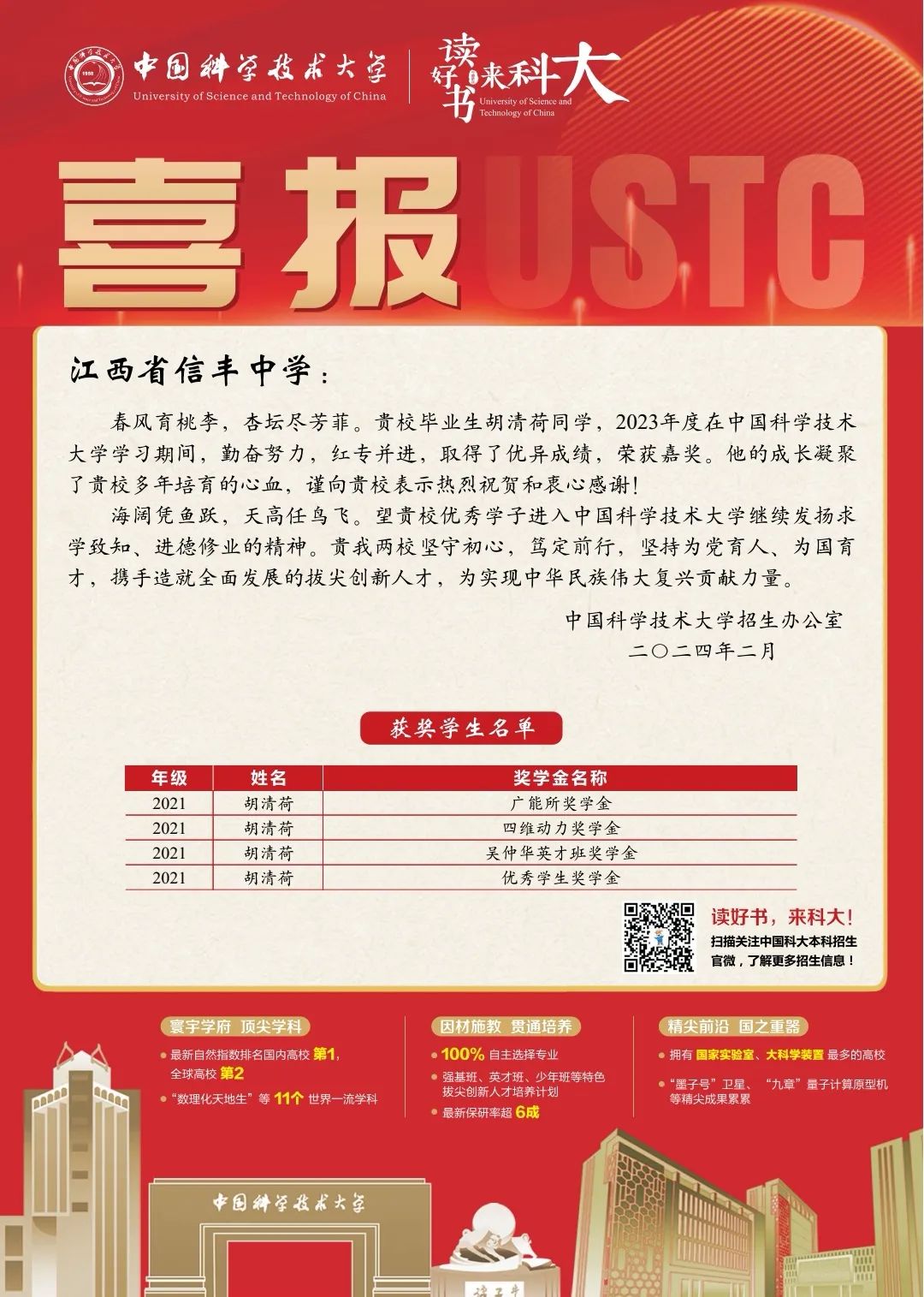 中国科学技术大学毕业证的研究所